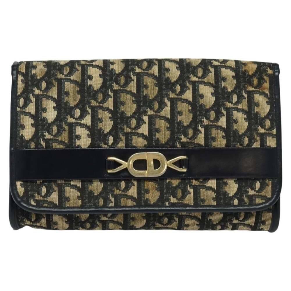 Dior Trotter Chain Shoulder Bag Navy